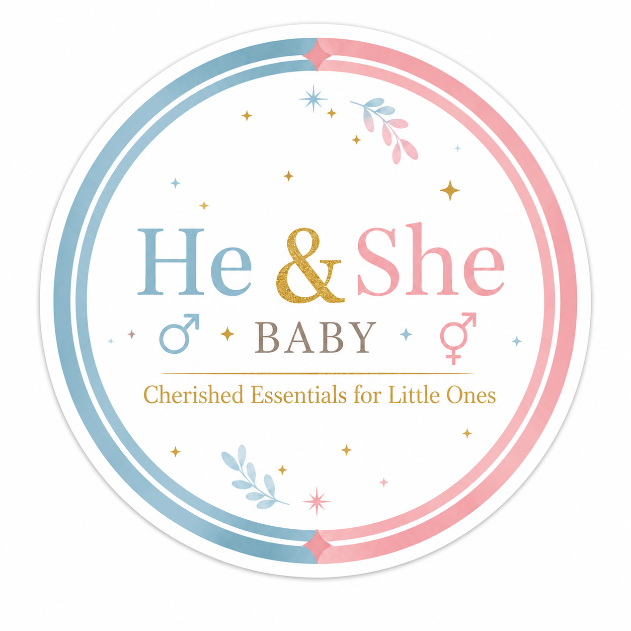 He & She Baby logo